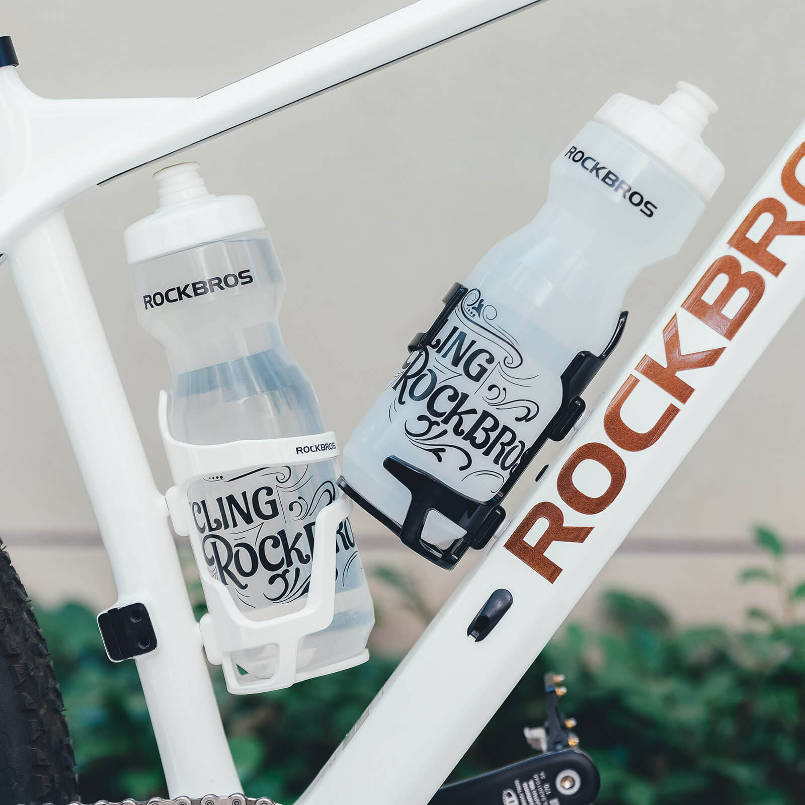ROCKBROS Flaschenhalter Fahrradzubehör Fahrrad Leicht Getränkehalter Stabil