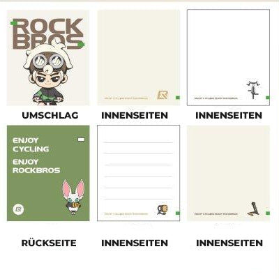 ROCKBROS Notizblock Haftnotizen: Kreativ und praktisch für deinen Alltag