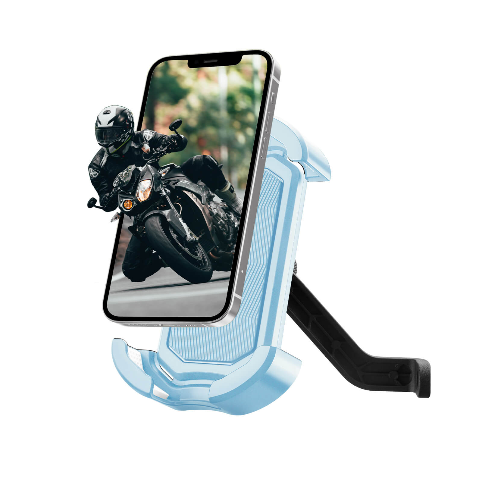 Handyhalterung Fahrrad Handyhalter Motorrad 360° Drehbar für 4,7-7,0 Zoll