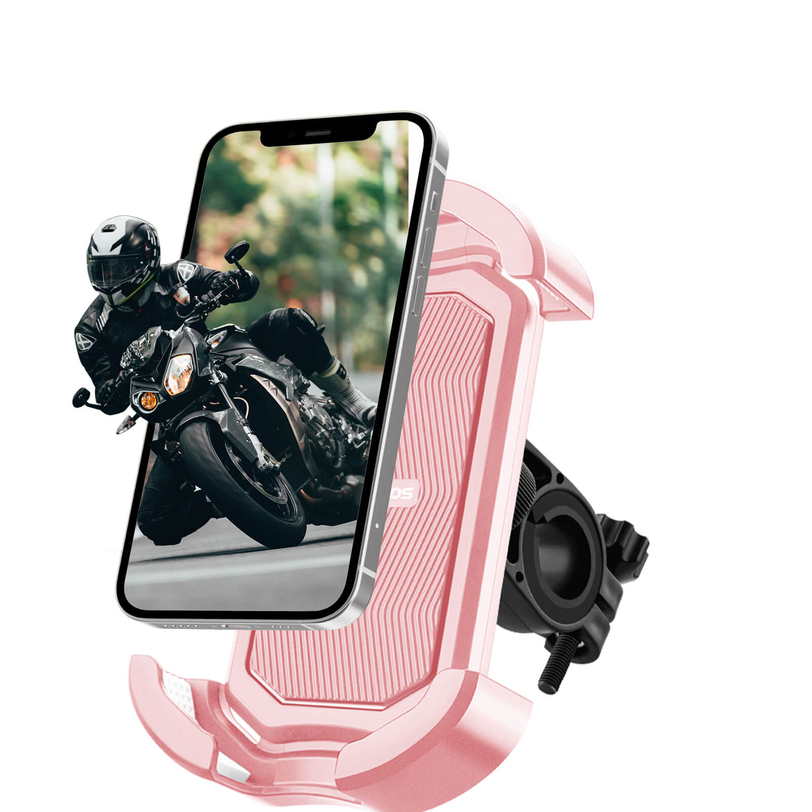 Handyhalterung Fahrrad Handyhalter Motorrad 360° Drehbar für 4,7-7,0 Zoll