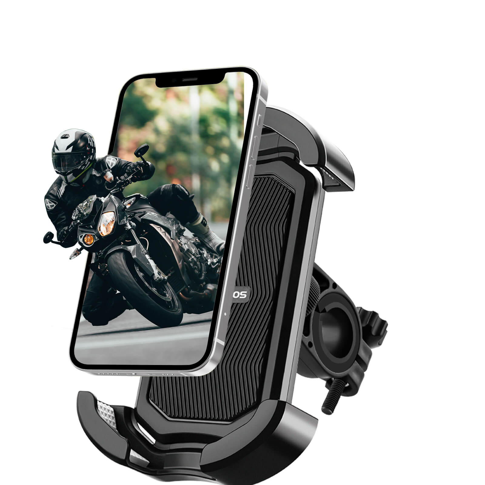 Handyhalterung Fahrrad Handyhalter Motorrad 360° Drehbar für 4,7-7,0 Zoll