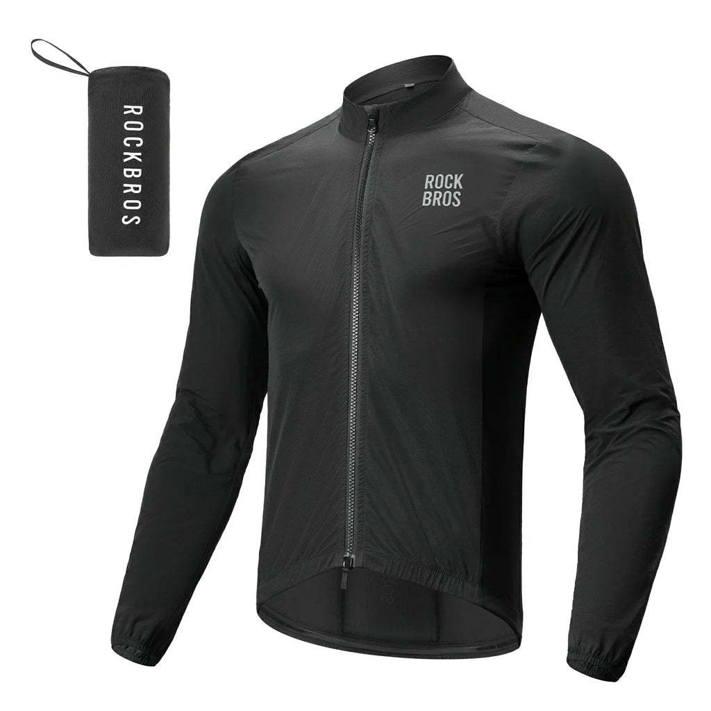 Herren Leichte Fahrradjacke Atmungsaktiv Frühling