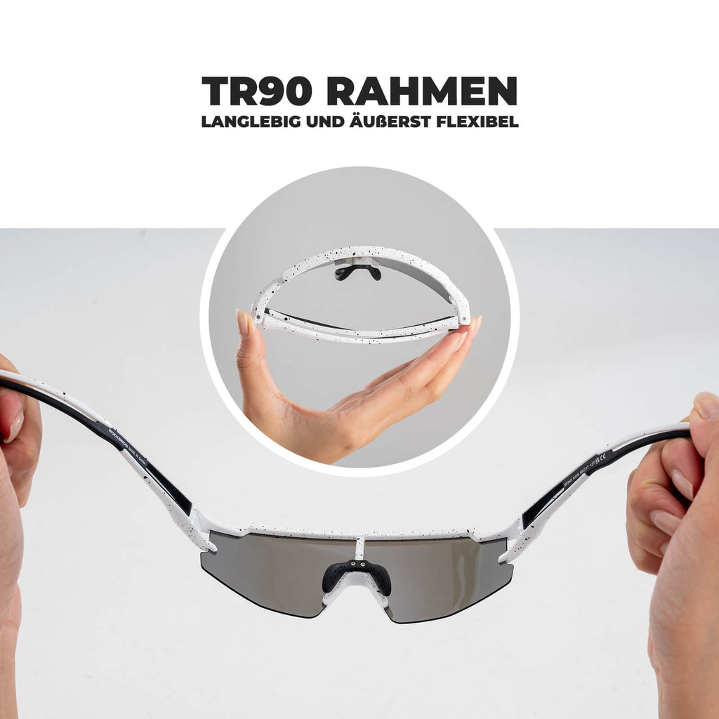 Polarisierte Sport- und Fahrradbrille für Kinder