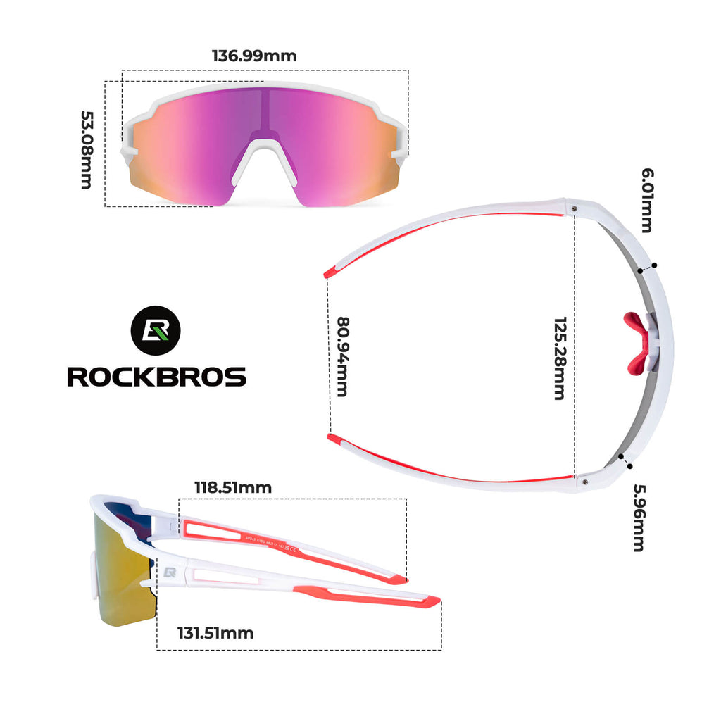 Polarisierte Sport- und Fahrradbrille für Kinder
