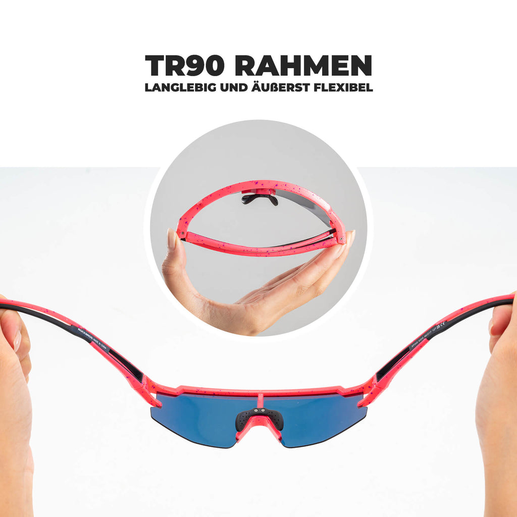 Polarisierte Sport- und Fahrradbrille für Kinder