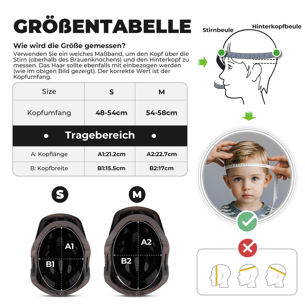 ROCKBROS Kinderhelm BMX MTB Downhill Helm mit Abnehmbarem Kinnschutz und Krempe