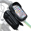 Oberrohrtasche für Smartphone mit Lichtschutz & Seitentaschen