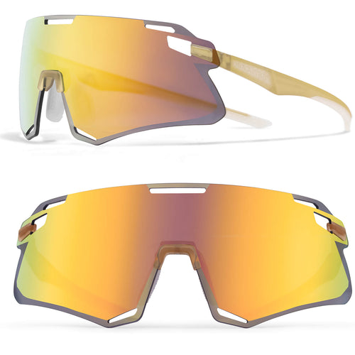 Aerodynamische und Windabweisende Sportbrille