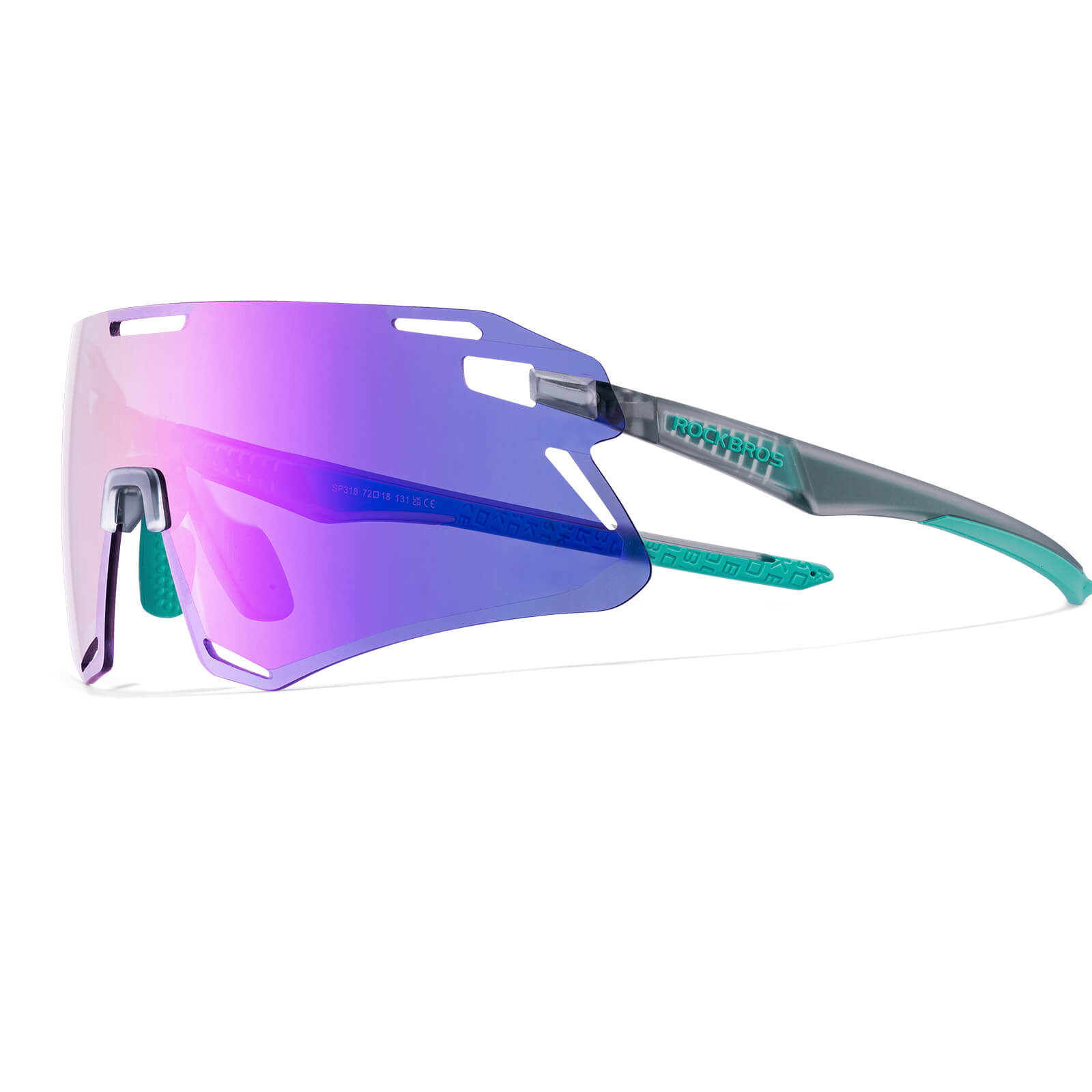Aerodynamische und Windabweisende Sportbrille