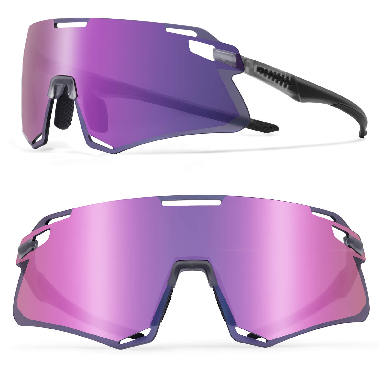 Aerodynamische und Windabweisende Sportbrille