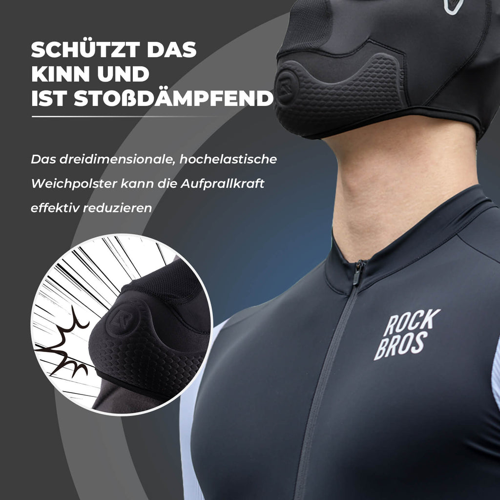 ROCKBROS Sturmhauben mit Polstern Balaclava Sommer Gesichtsschutz Elastisch
