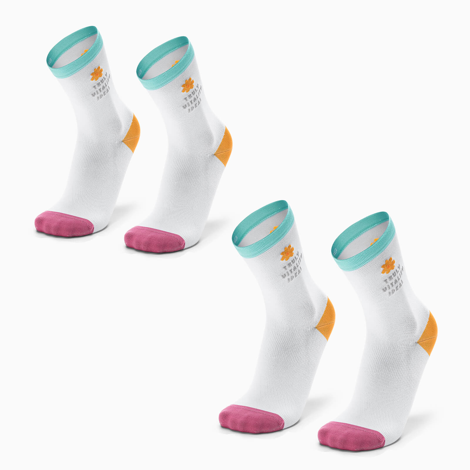 ROCKBROS TVI Damen Sportsocken Atmungsaktive Fahrradsocken Sommer