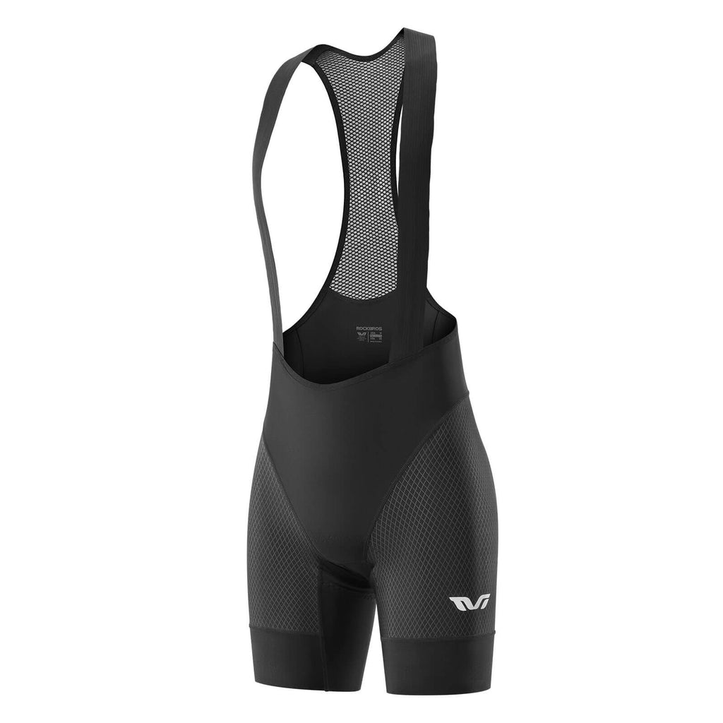 TVI Damen Trägerhose Fahrradhose Gepolstert Schnell Trocknende