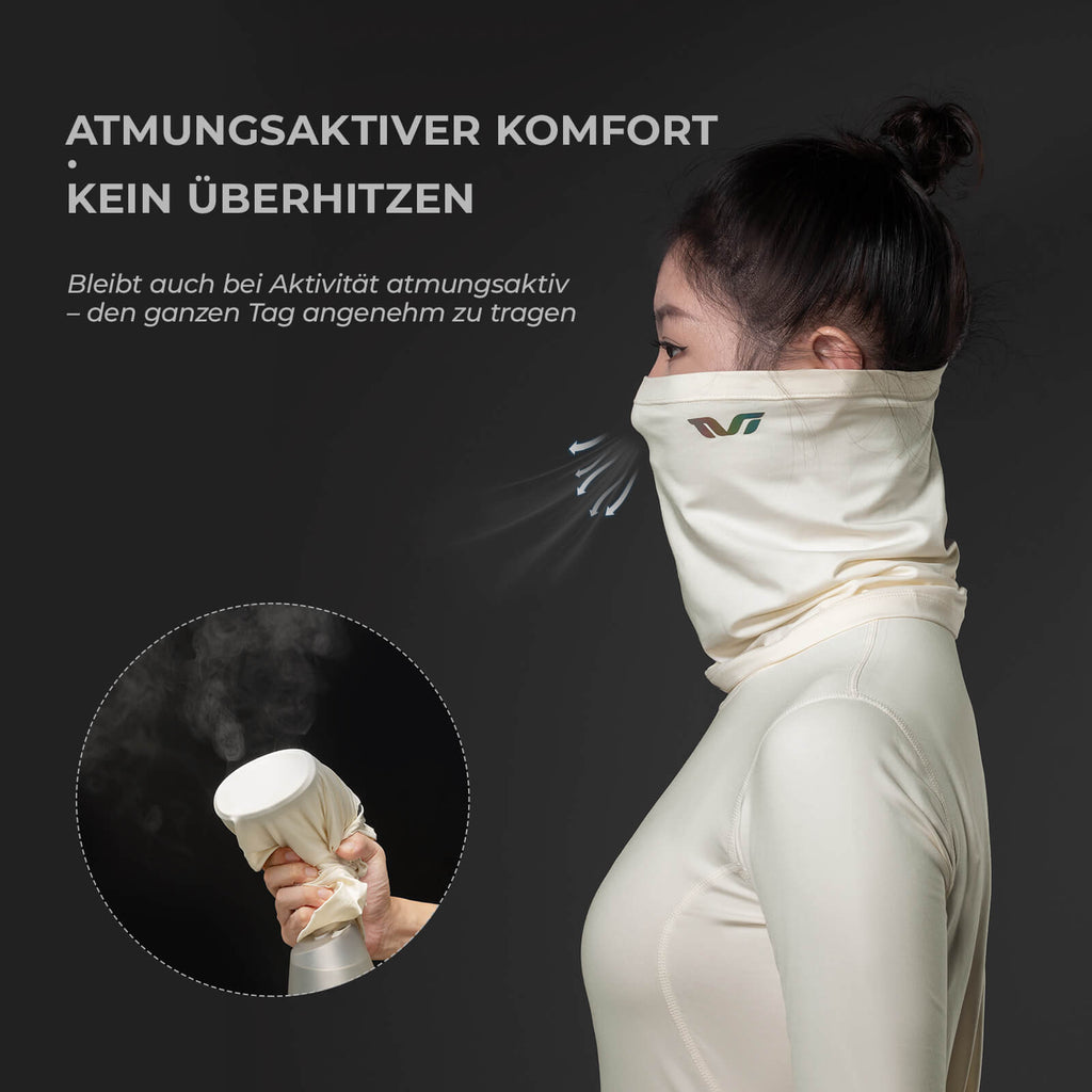 TVI Winter Sturmhaube Atmungsaktiv Warm Maske für Damen