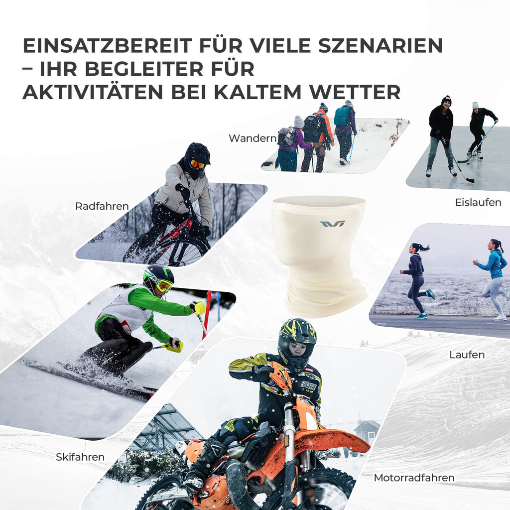 TVI Winter Sturmhaube Atmungsaktiv Warm Maske für Damen