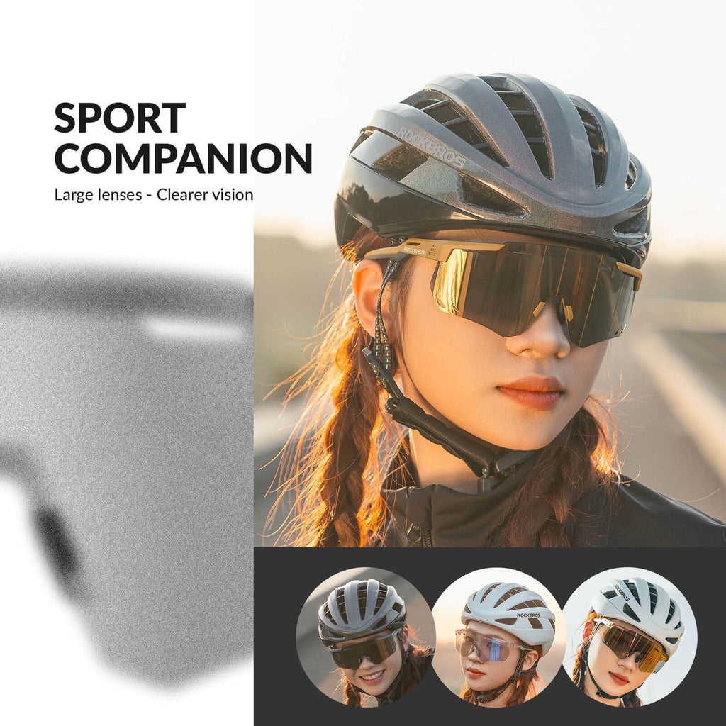 Ultraleichte und Selbsttönende Fahrradbrille (UV400)