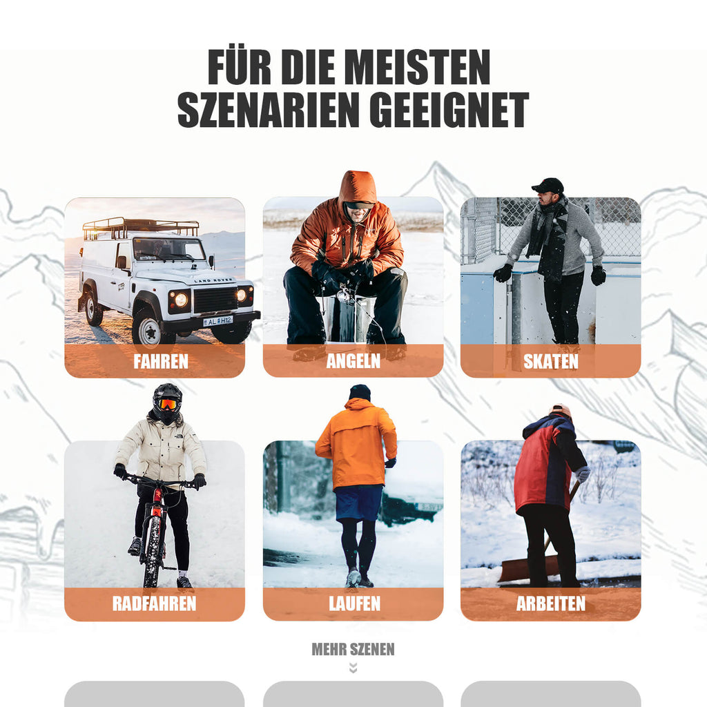 Herbst Fahrradhandschuhe Touchscreen-fähig