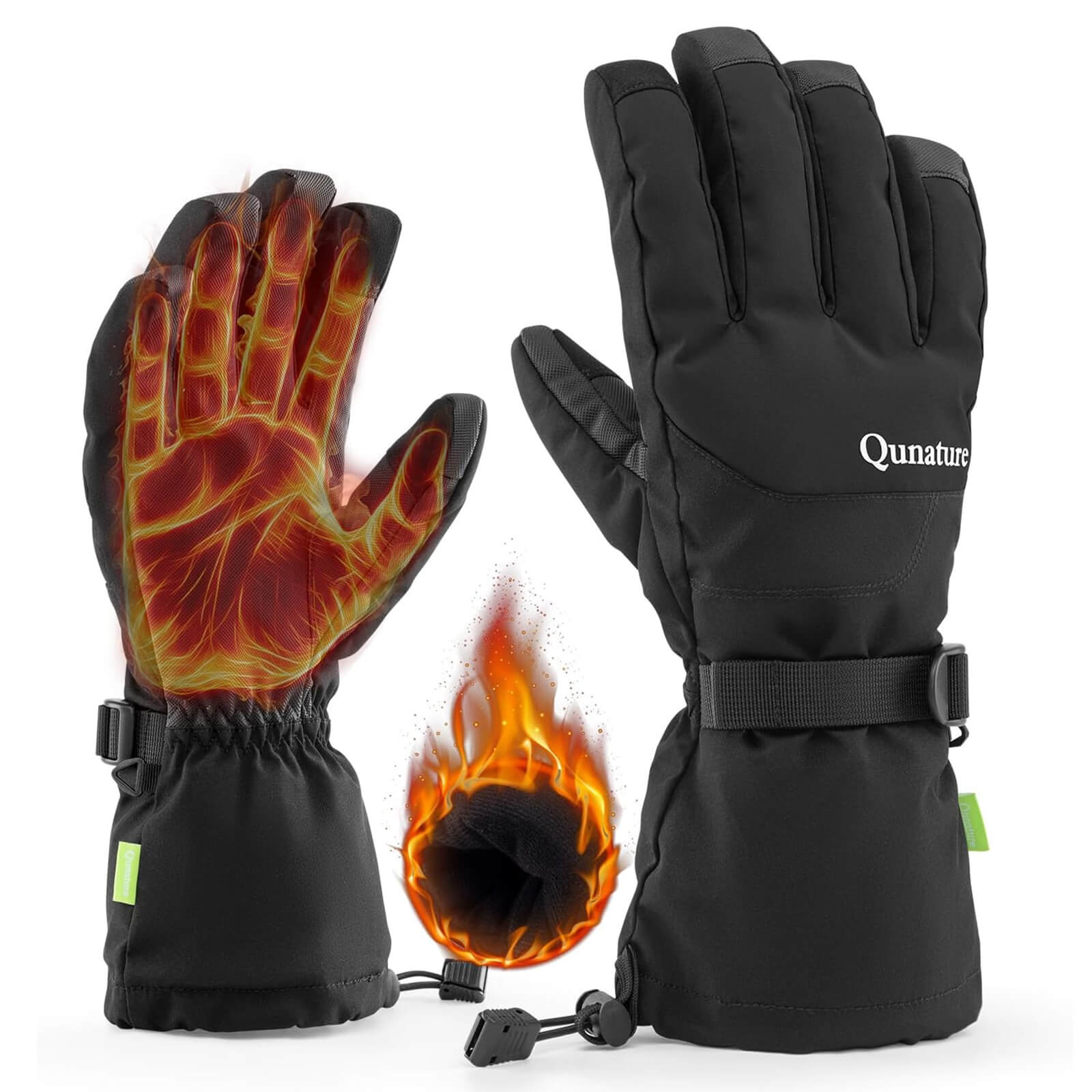 Qunature Skihandschuhe wasserdicht