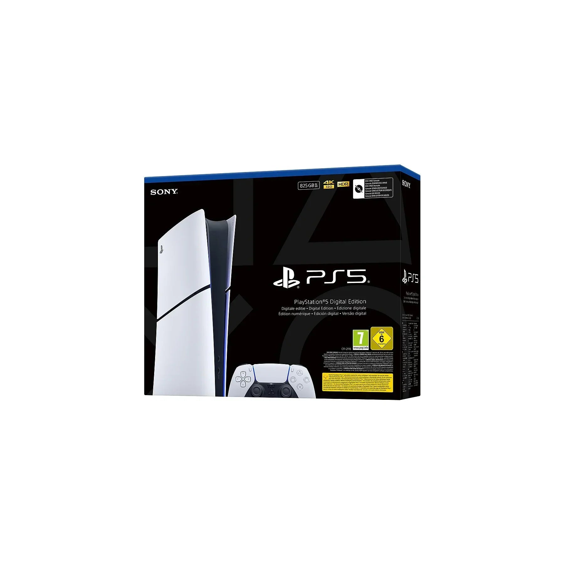 SONY PlayStation® 5 Digital-Edition – 825 GB