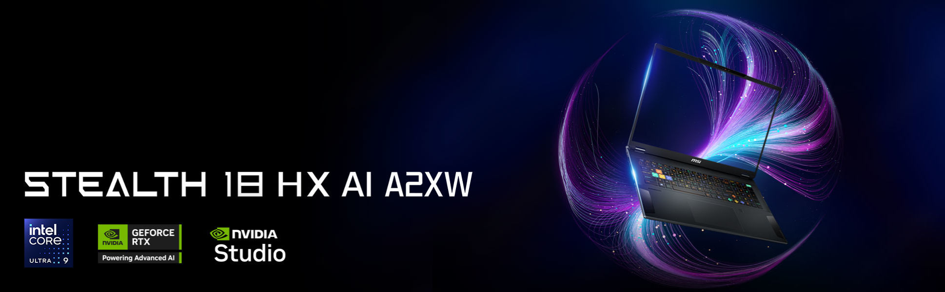 MSI Laptop Stealth 18 HX AI A2XWJG-041, RTX™ 5090
