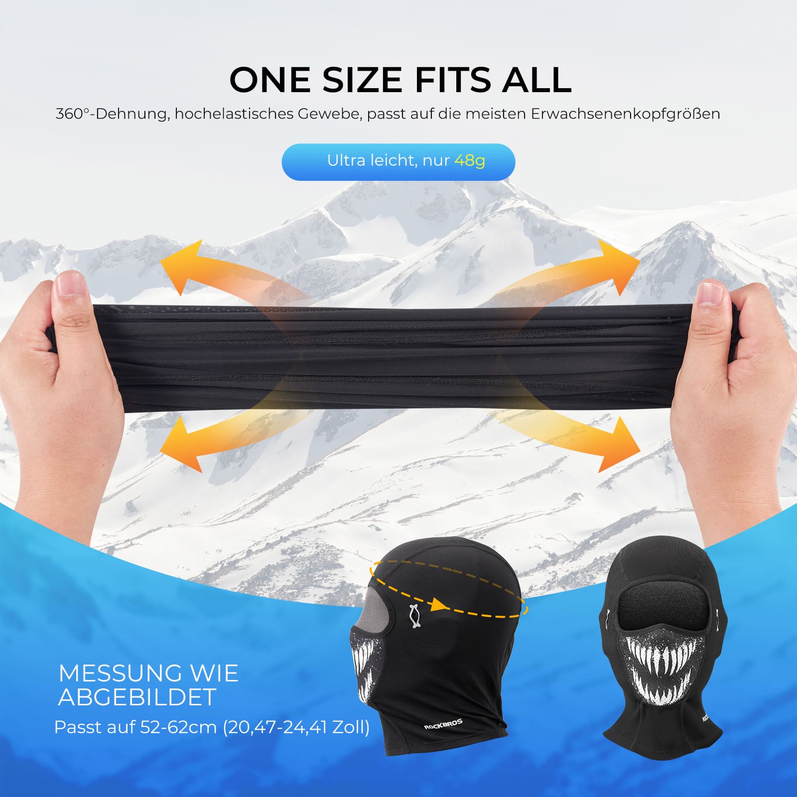 Sturmhauben Gesichtshaube Winter Balaclava Warm Gesichtsmaske