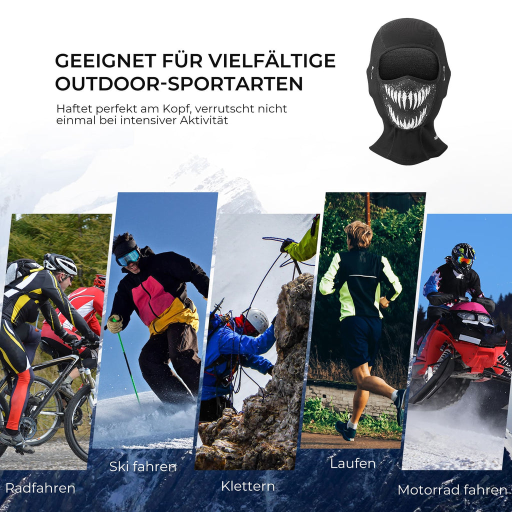 Sturmhauben Gesichtshaube Winter Balaclava Warm Gesichtsmaske