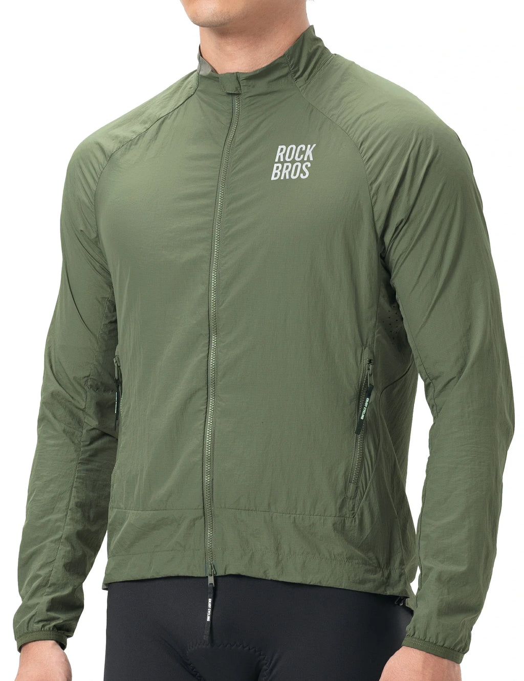 Winddichte Fahrradjacke, Leichte Atmungsaktive Schnelltrocknende Windbreaker, Faltbare