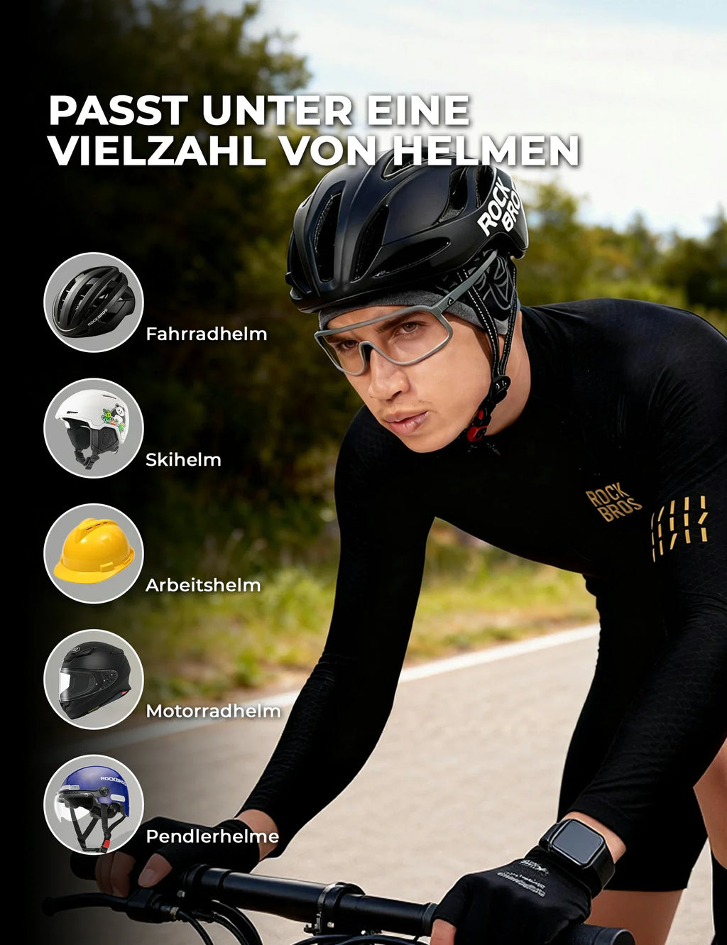 Wendbares Thermo-Mütze (2-in-1) Wintermütze mit Ohrenschutz