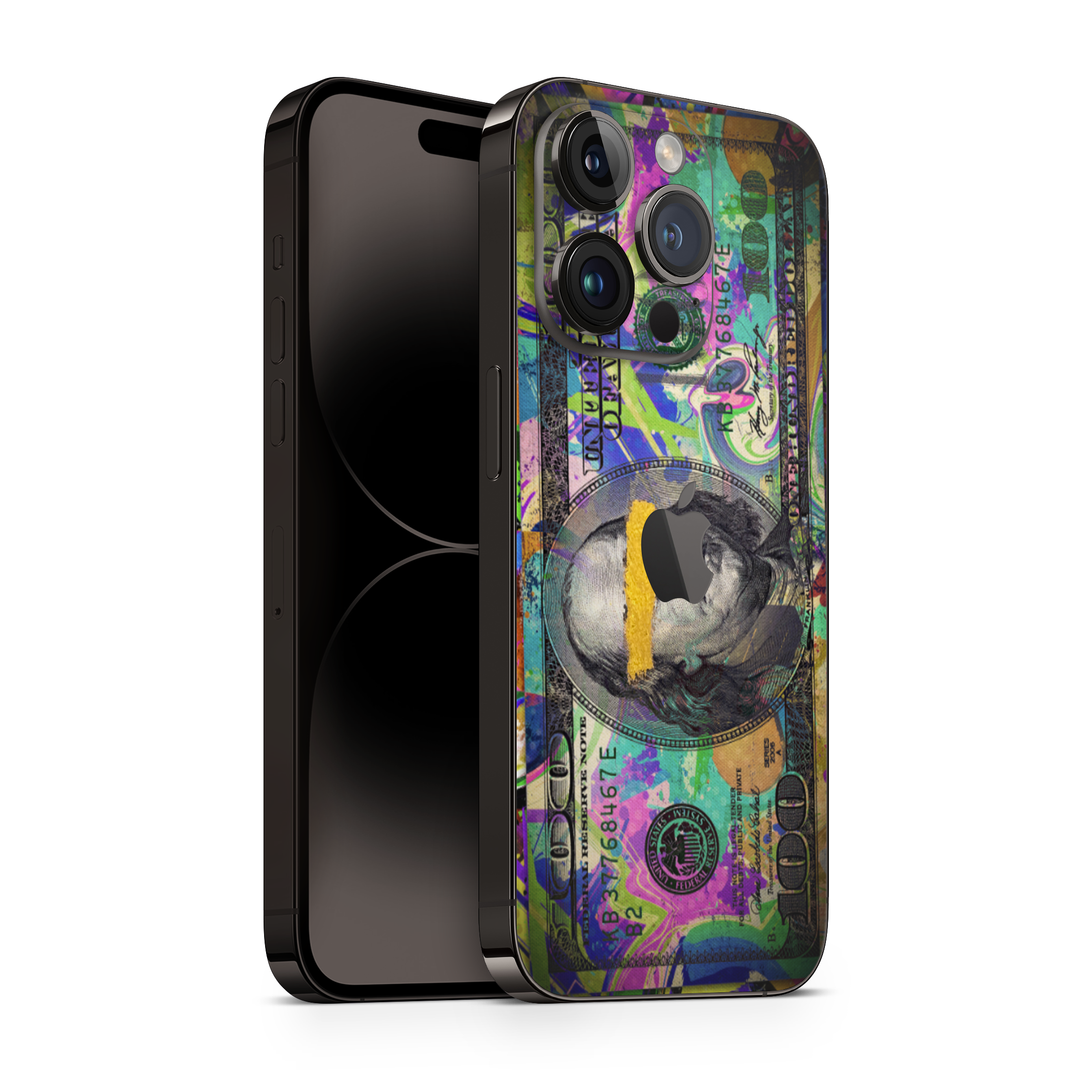iPhone 16 Pro Max Skin mit 24K Gold Benjamin Matt