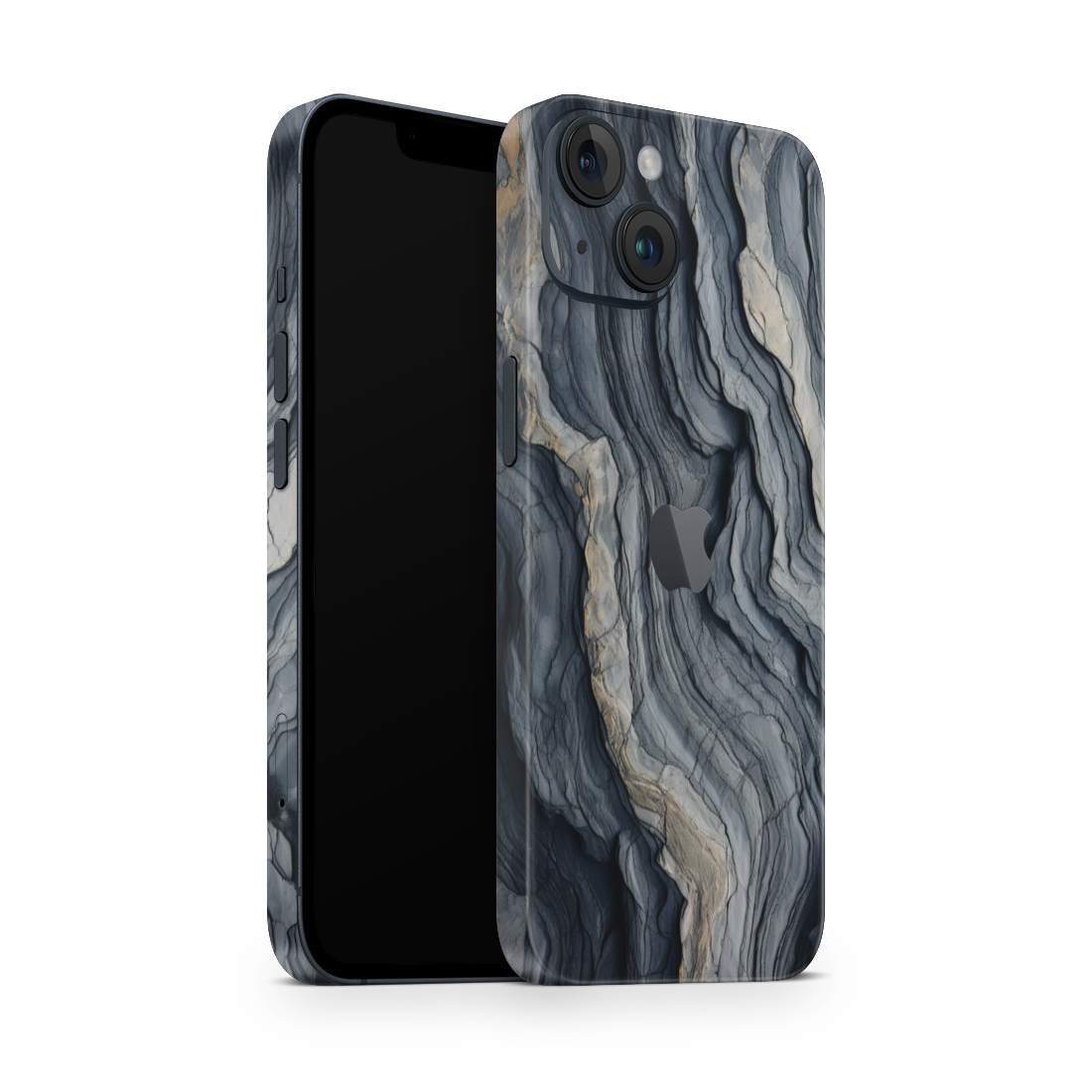 iPhone 14 Plus Skin Black Rock