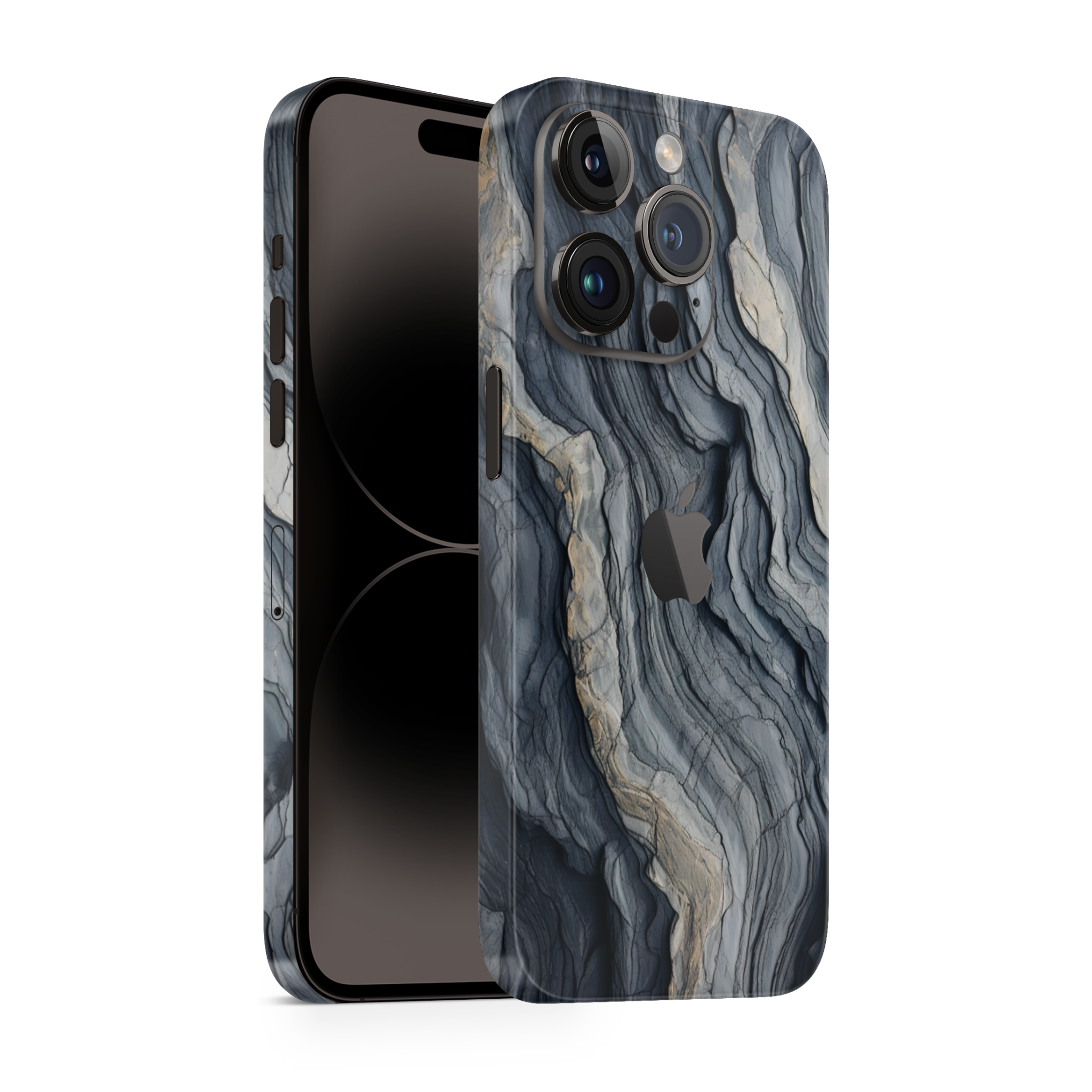 iPhone 16 Pro Max Skin Black Rock