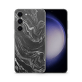 Galaxy S23 Skin Black Silver