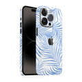 iPhone 13 Pro Skin Blue Leaf