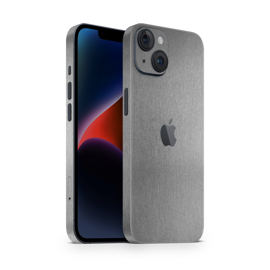 iPhone 14 Plus Skin Brushed Titanium