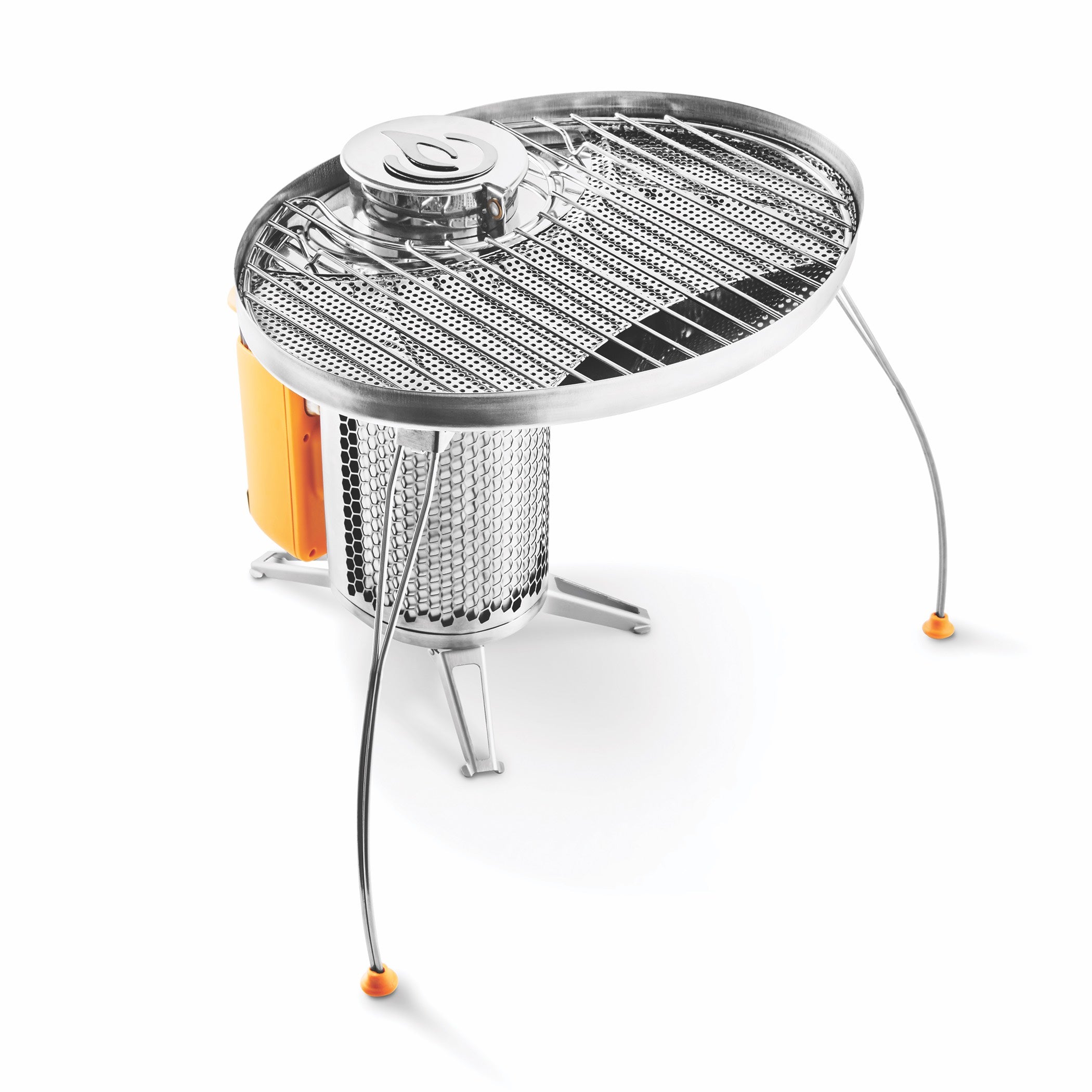 Campingkocher und Ladestation für Smartphones . Aus Holzfeuer Strom erzeugen ! BioLite CampStove Complete Cook Kit