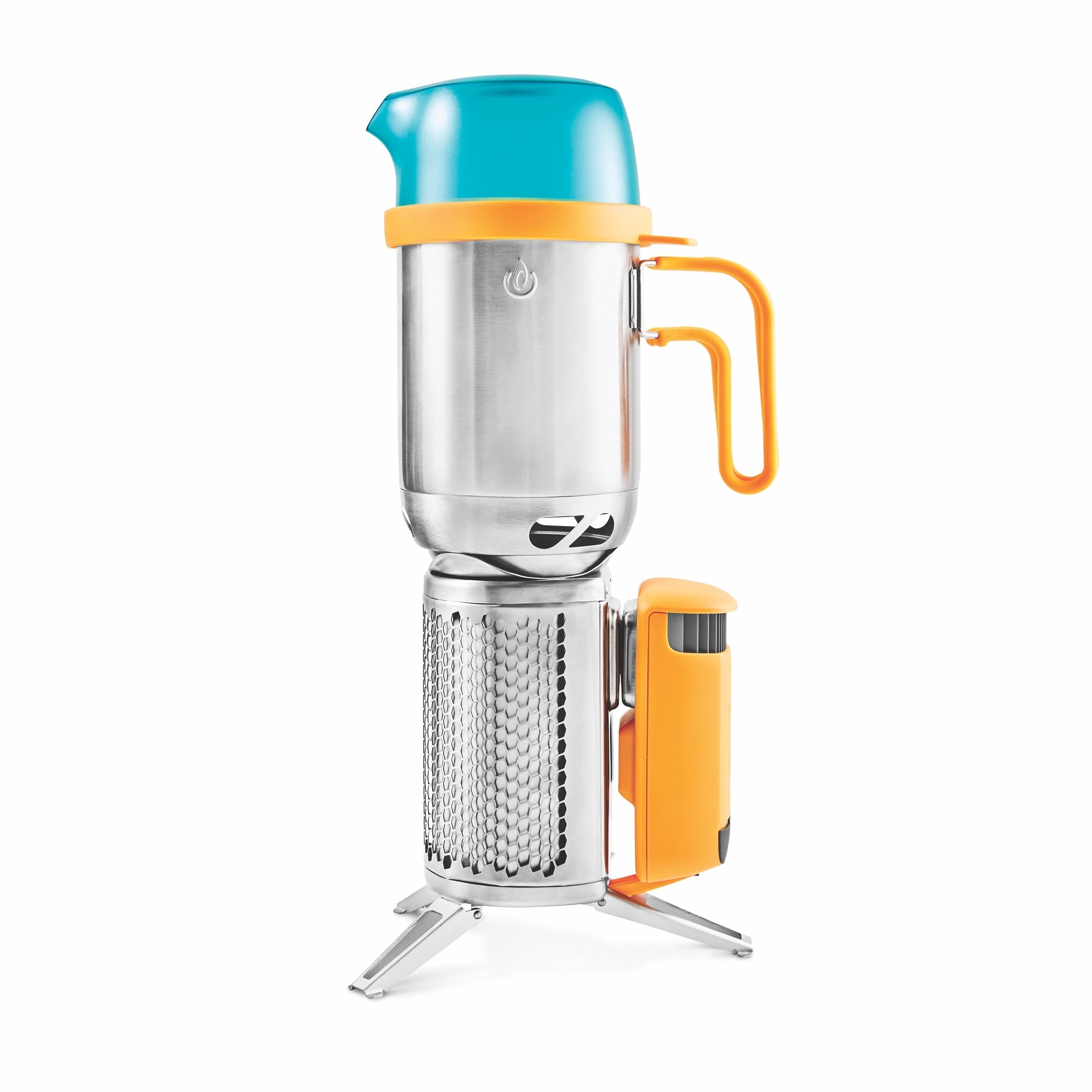 Campingkocher und Ladestation für Smartphones . Aus Holzfeuer Strom erzeugen ! BioLite CampStove Complete Cook Kit