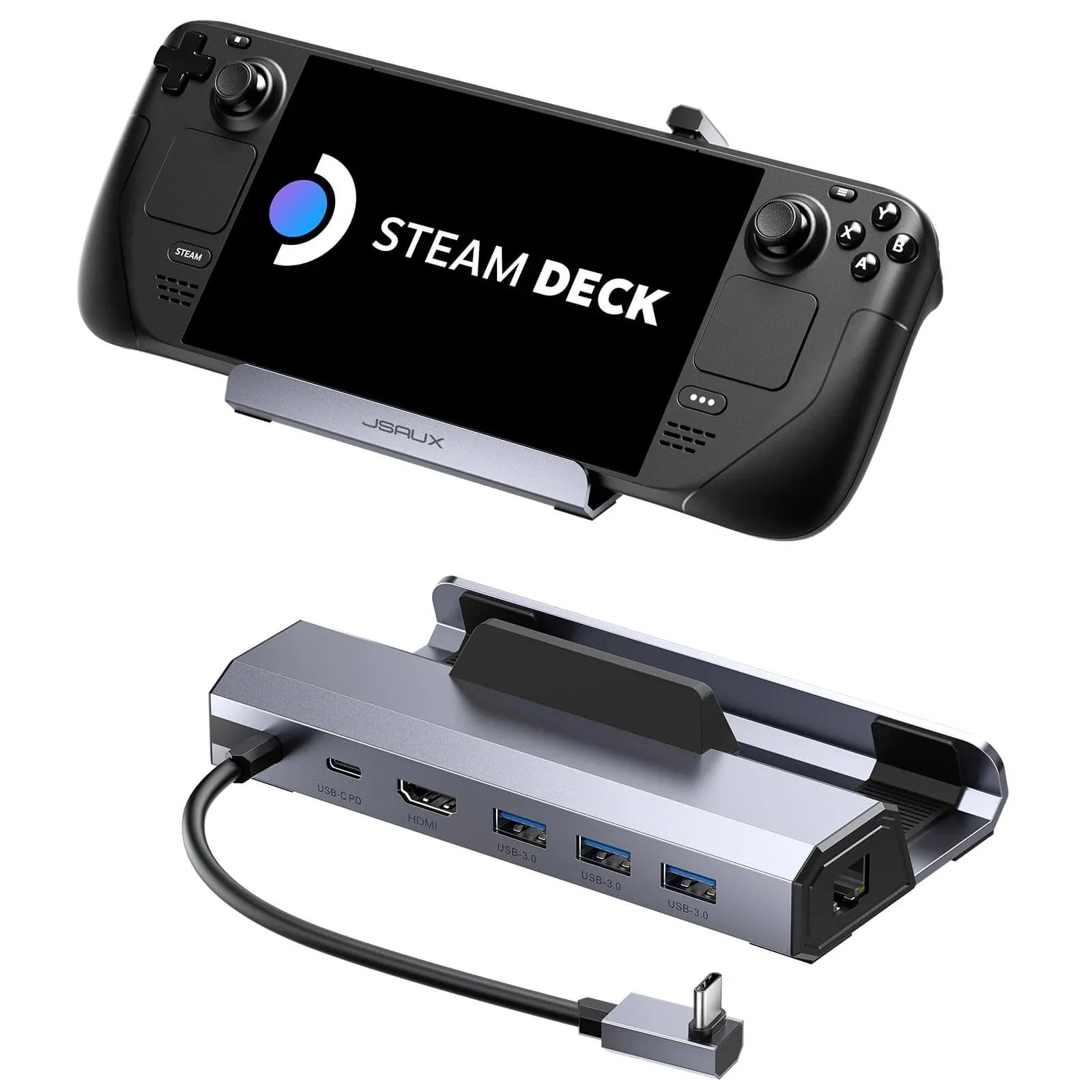 Docking Station für Steam Deck LCD & OLED/ROG Ally X - 6 in 1