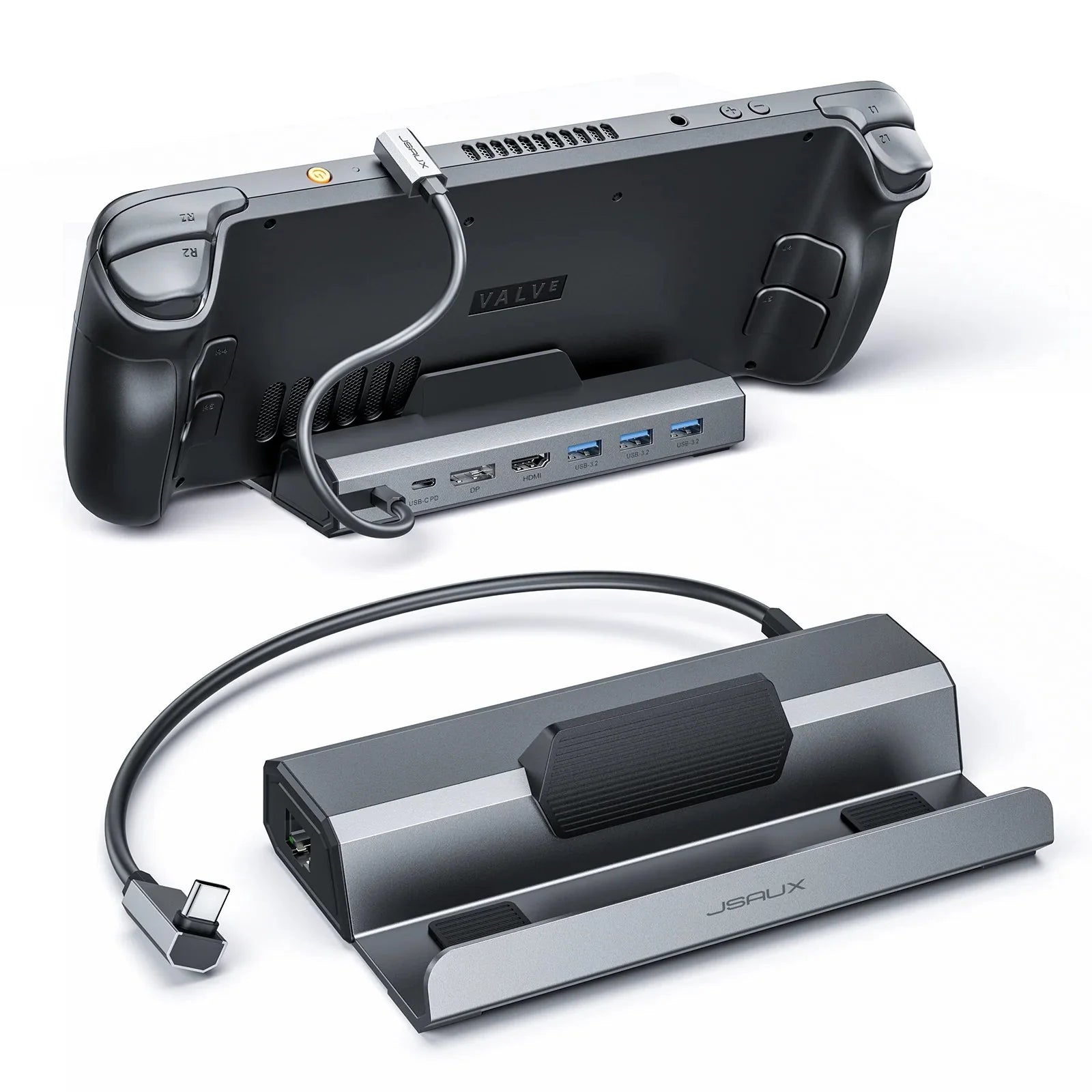 Docking Station für Steam Deck LCD & OLED/ROG Ally X - 7 in 1