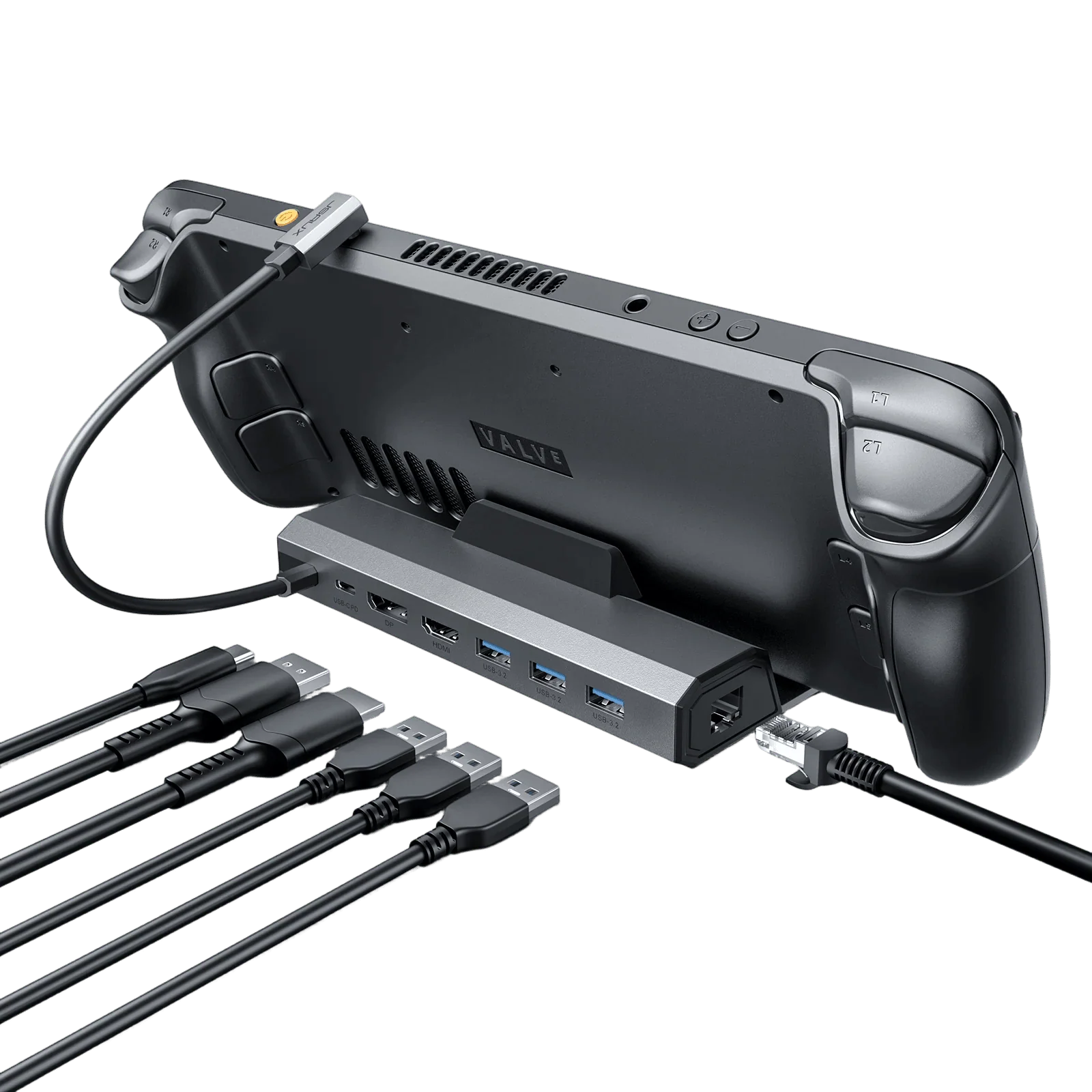 Docking Station für Steam Deck LCD & OLED/ROG Ally X - 7 in 1