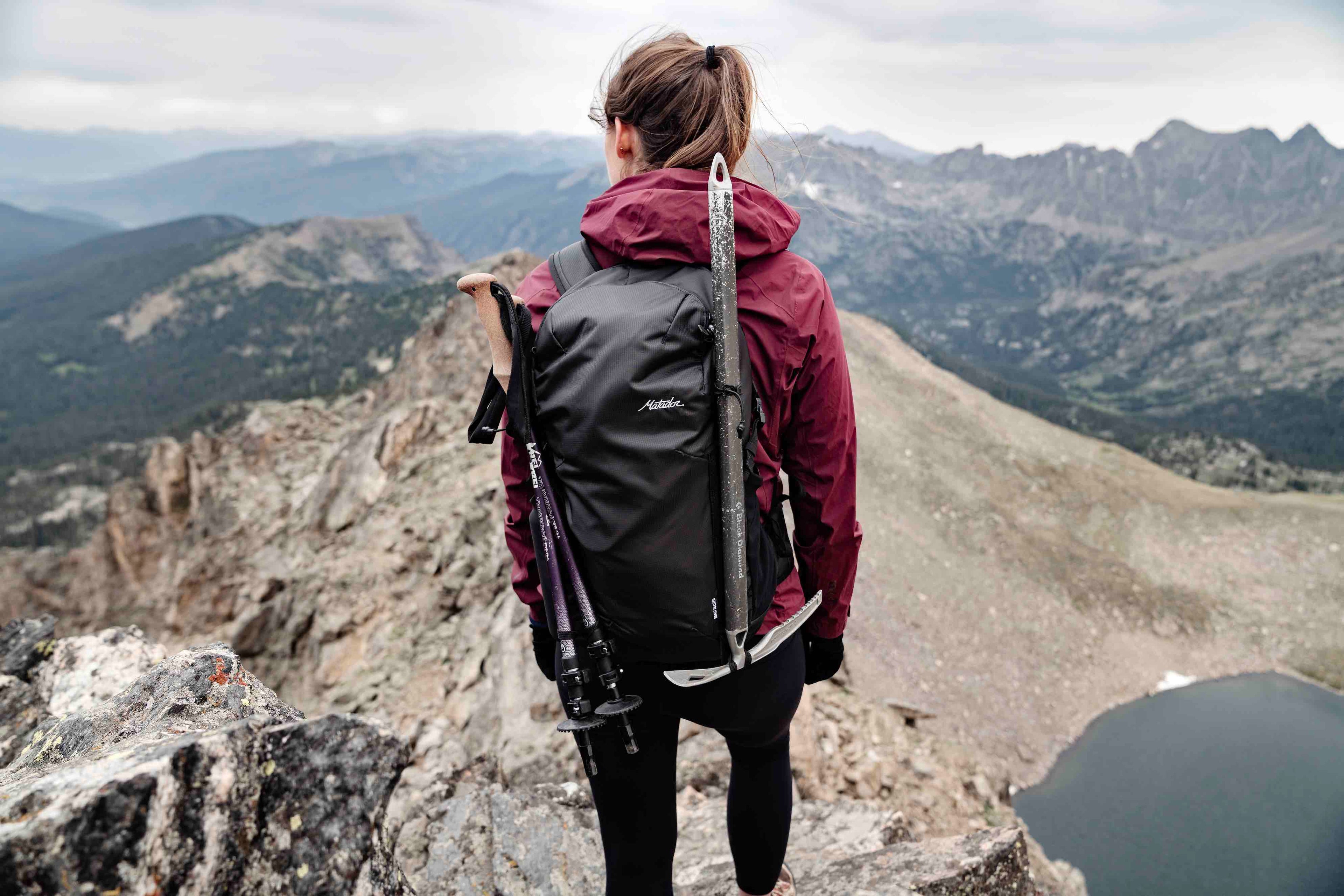 Ultraleichter, faltbarer Rahmenrucksack für Outdoor-Aktivitäten (18 Liter) von Matador