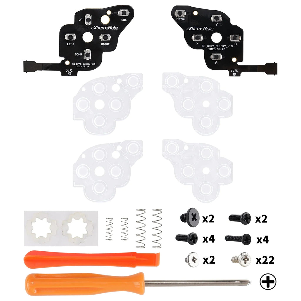 Clicky Button Kit für Steam Deck LCD