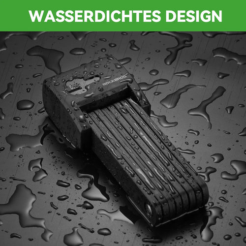 Fahrrad  Fingerabdruck Faltschloss USB-Aufladung