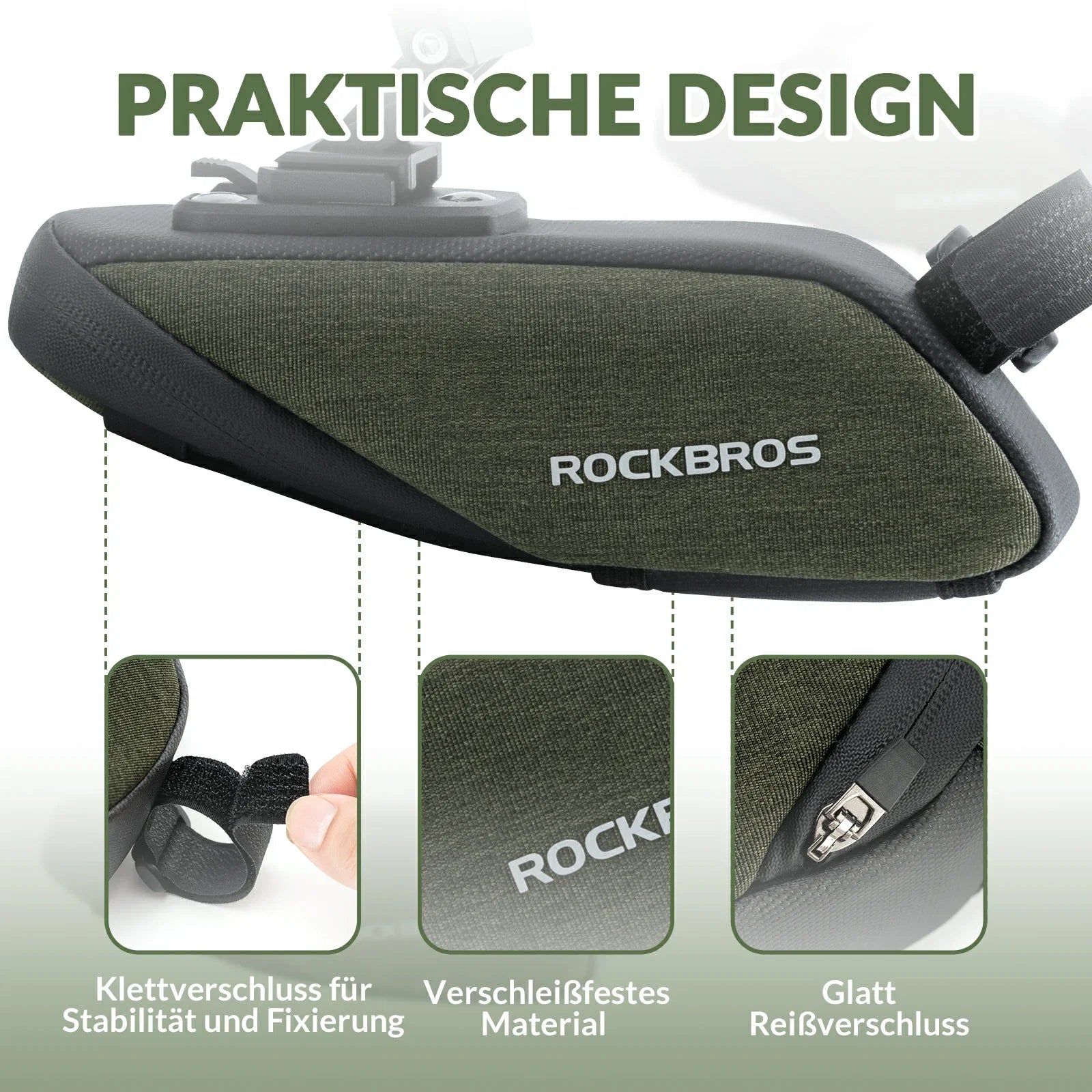Fahrrad Satteltasche mit Durchsichtigen PVC Kotflügel