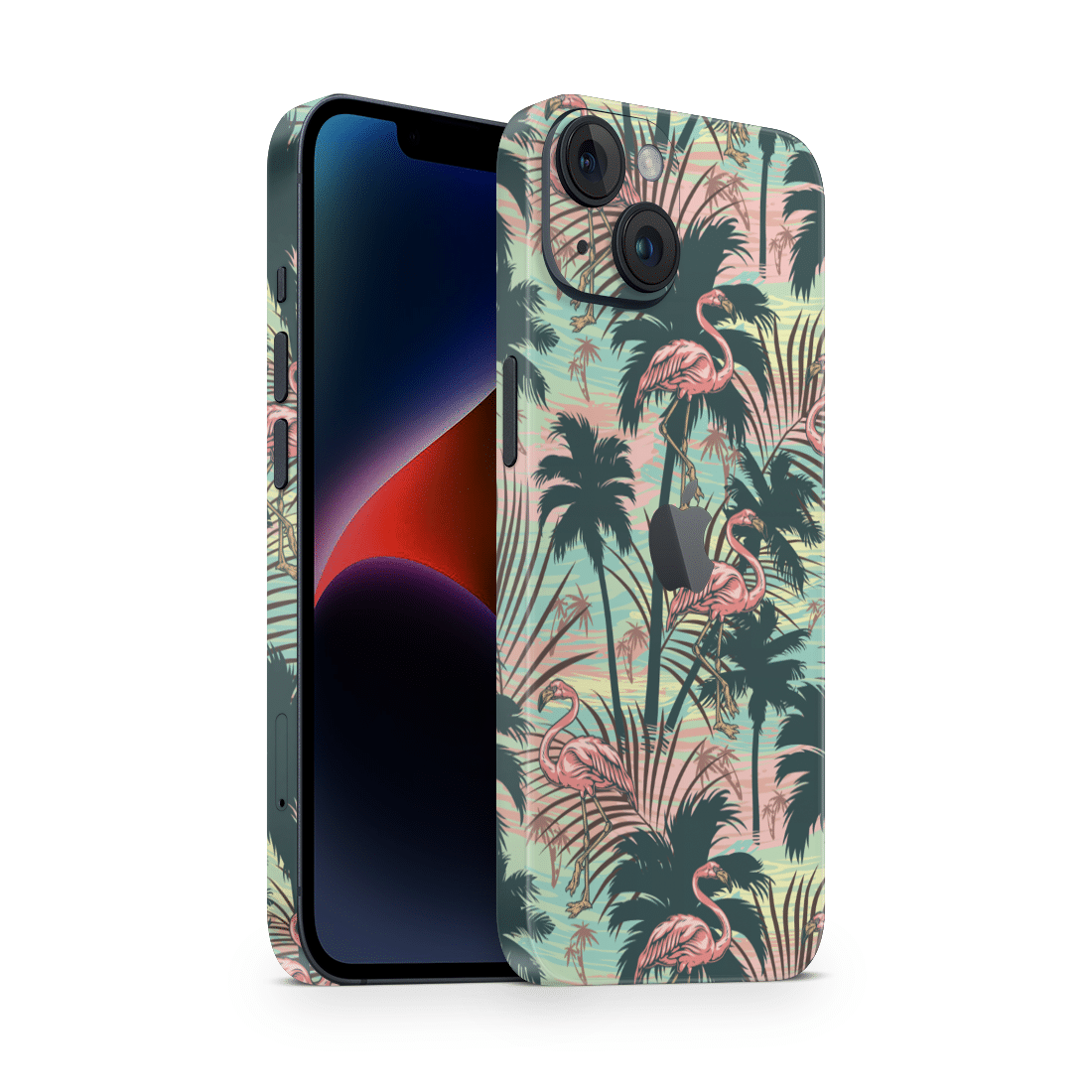 iPhone 12 Skin Flamingo