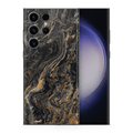 Galaxy S23 Ultra Skin Gold Black