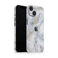 iPhone 15 Plus Skin Gold Marble