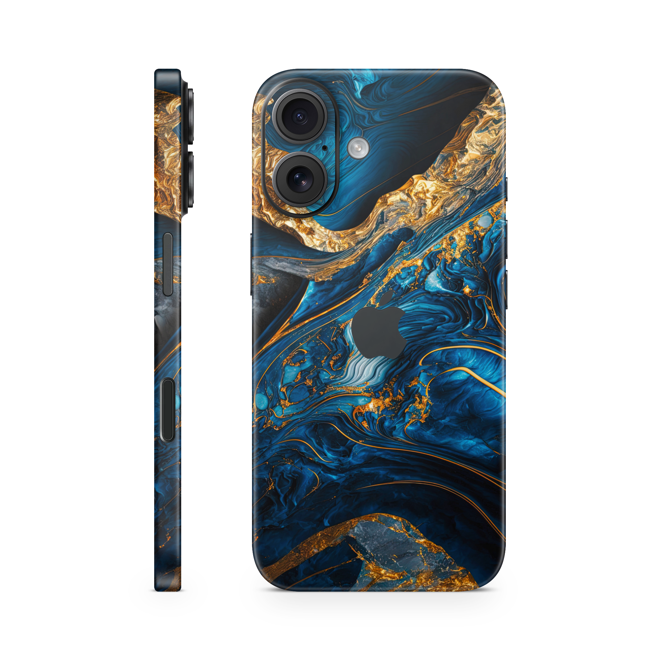 iPhone 16 Plus Skin Luxury Blue II