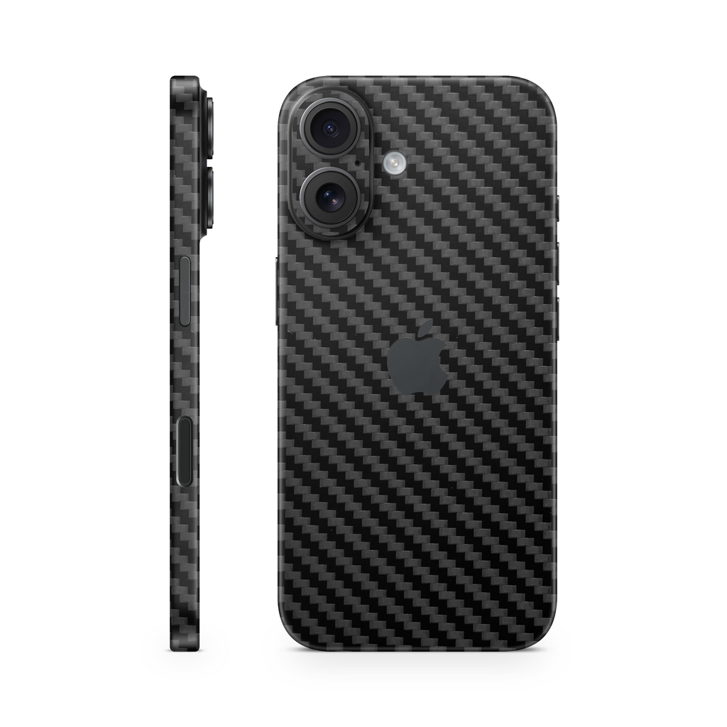 iPhone 16 Plus Skin Carbon Schwarz