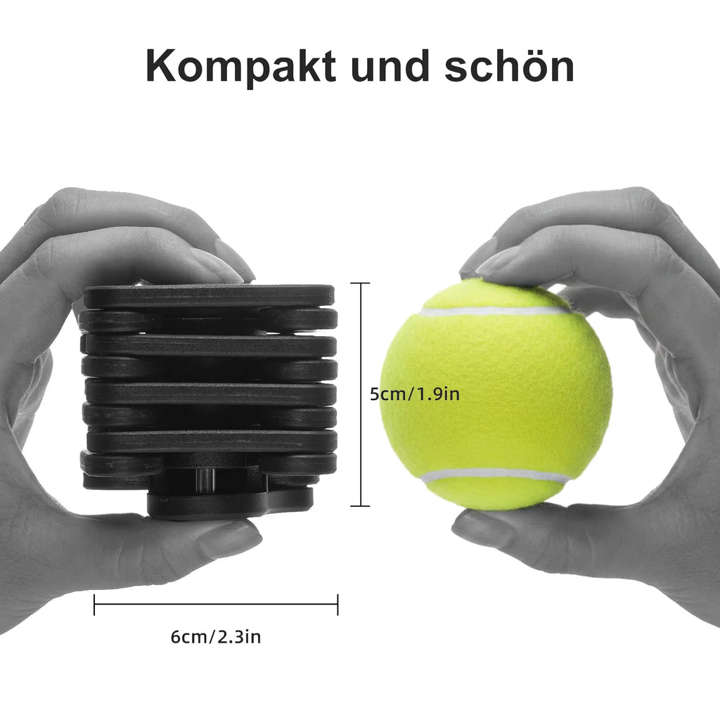 ROCKBROS Fahrradschloss Faltschloss 70 cm Lang Schwarz
