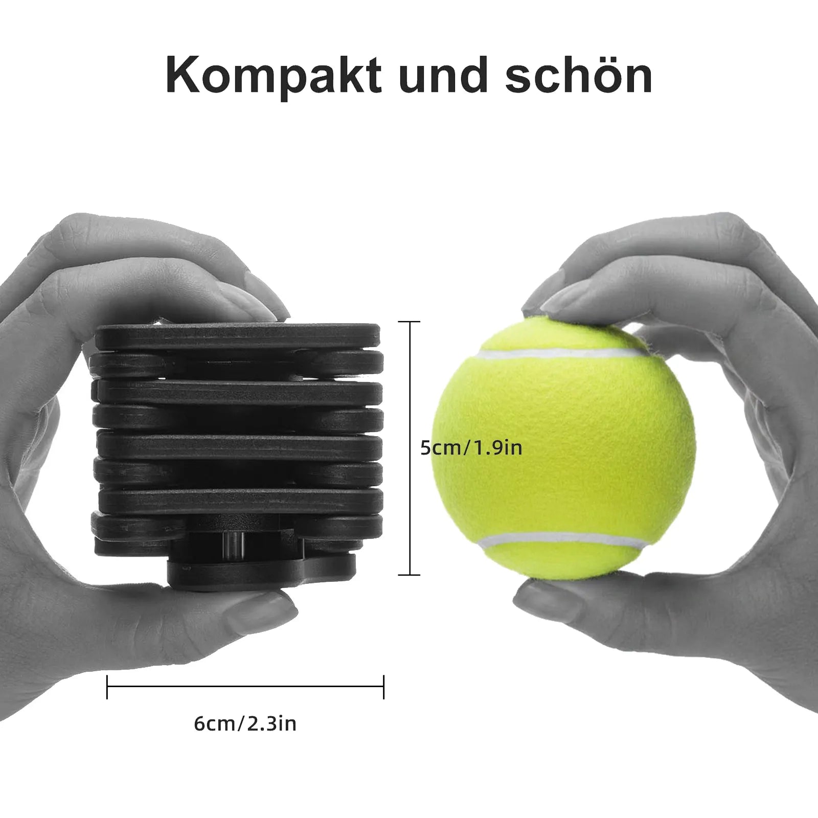 ROCKBROS Fahrradschloss Faltschloss 70 cm Lang Schwarz